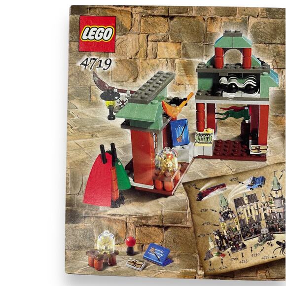 LEGO Harry Potter: Quality Quidditch Supplies (4719) Retired Set Sealed - Picture 4 of 6